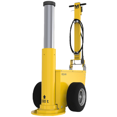 Mammut Air/Hydraulic Heavy Vehicle Jack: 100 t