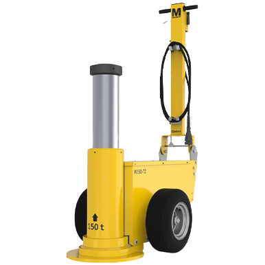 Mammut Air/Hydraulic Heavy Vehicle Jack With Remote: 150 t