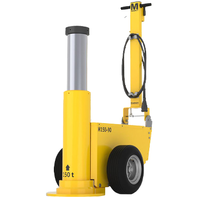 Mammut Air/Hydraulic Heavy Vehicle Jack: 150 t