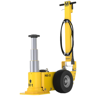 Mammut Air/Hydraulic heavy vehicle jacks: 80/50/25 t