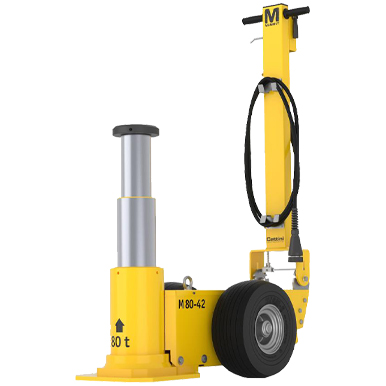 Mammut Air/Hydraulic Heavy Vehicle Jack: 80/50 t